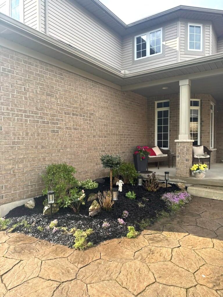 Front Yard in St. Thomas, Ontario.